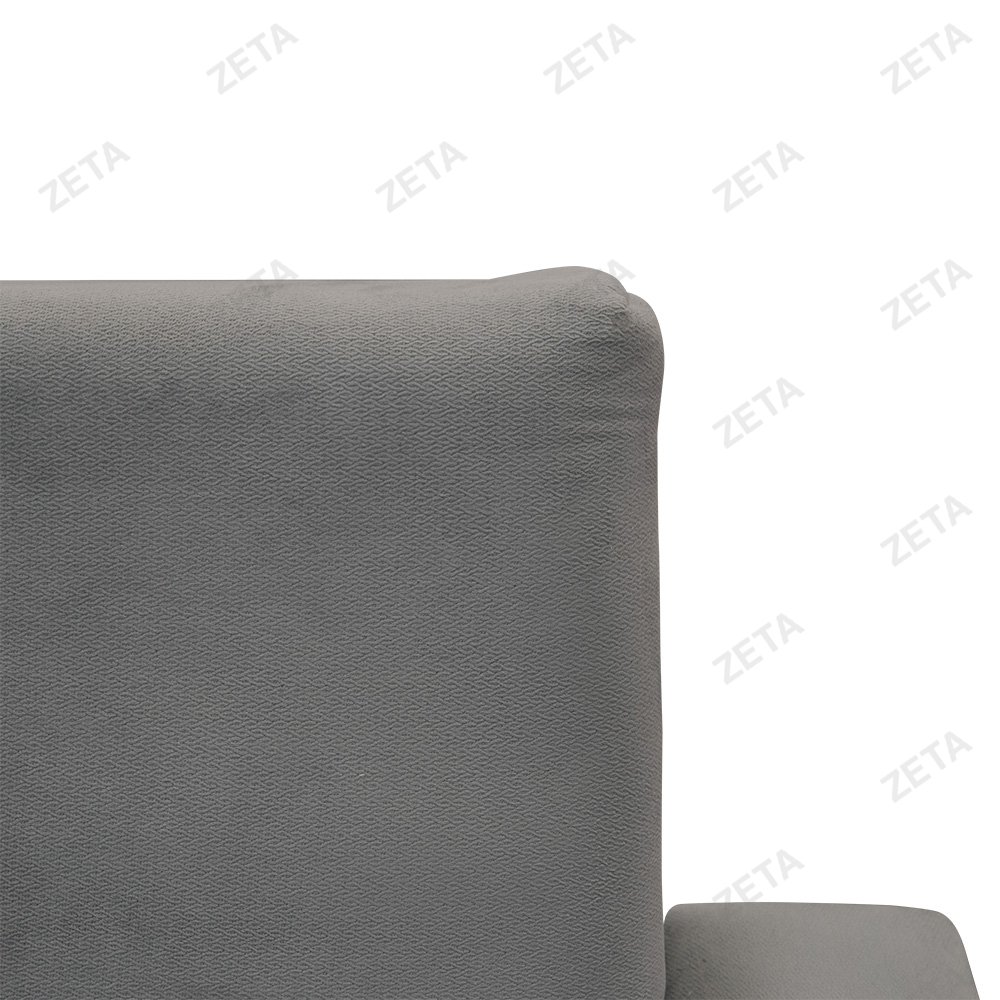 Диван "Бетти 2" (2360*880*960 мм.) (Россия) серый велюр