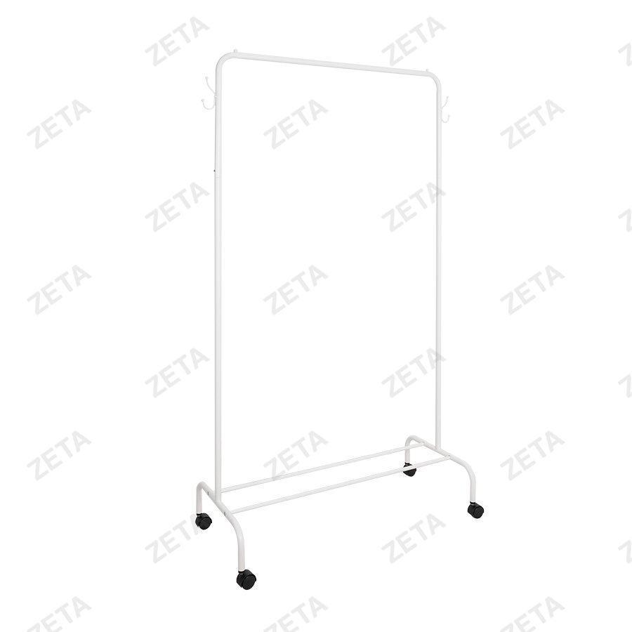 Вешалка гардеробная "Радуга 2" на колёсах (цвет на выбор)