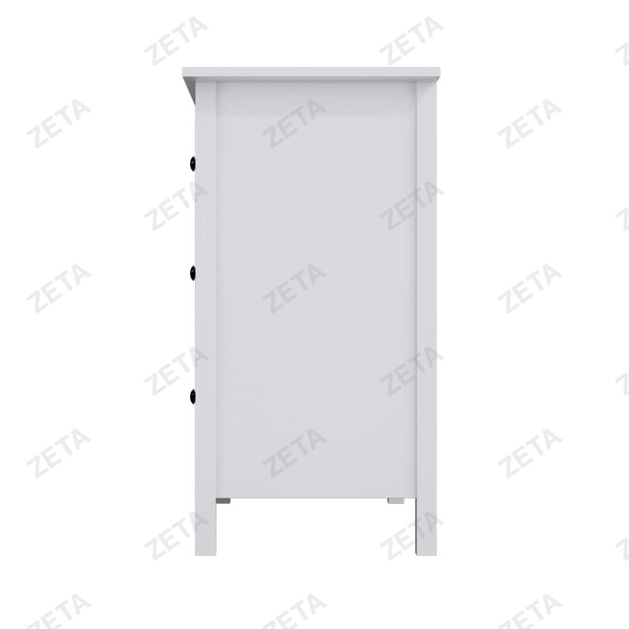 Комод "Кымор" 3 ящика (1080*960*500 мм.) №5031020203 (белый) (Лузалес-РФ)