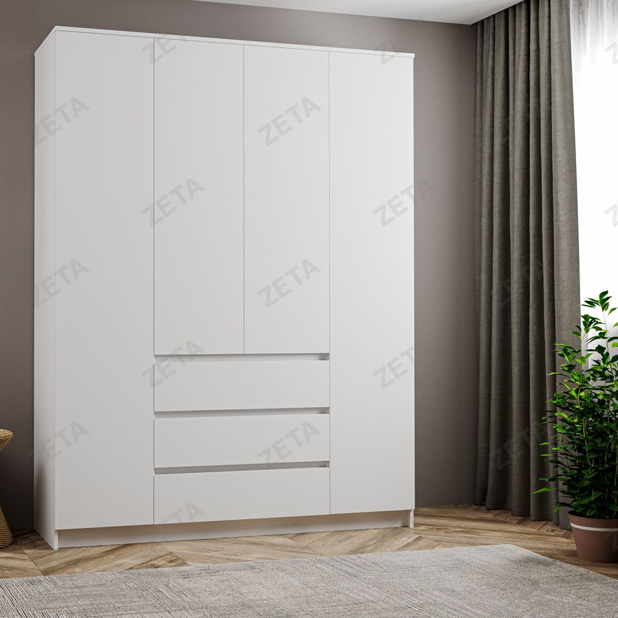 Шкаф МС Мори №МШ 1600.1 (белый)