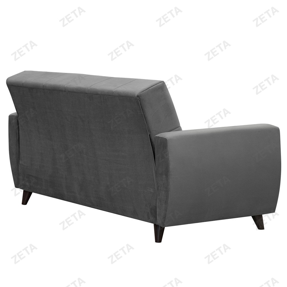 Диван "Бетти 2" (2360*880*960 мм.) (Россия) серый велюр