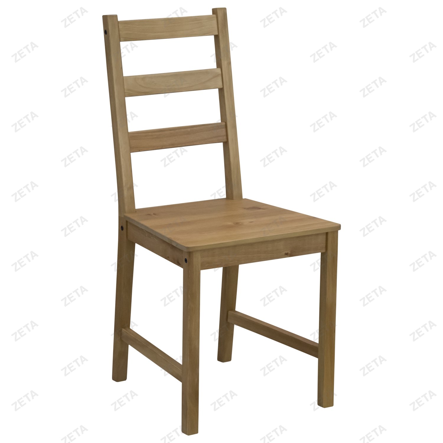 Столовый комплект от производителей IKEA: стол + 4 стула "Ladder Back" (коричневый) (ВИ)